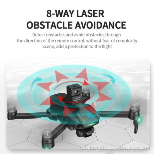 2022 New M10 Drone 4K Profesional Camera 5KM Distance 800M Height 3-Axis Gimbal Brushless Dron EIS 5G Wifi RC Quadcopter